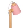 Tischlampe DKD Home Decor grün Rosa natürlich Holz Metall 50 W 220 V 18 x 20 x 45 cm 15 x 20 x 50 cm (2 Stück)