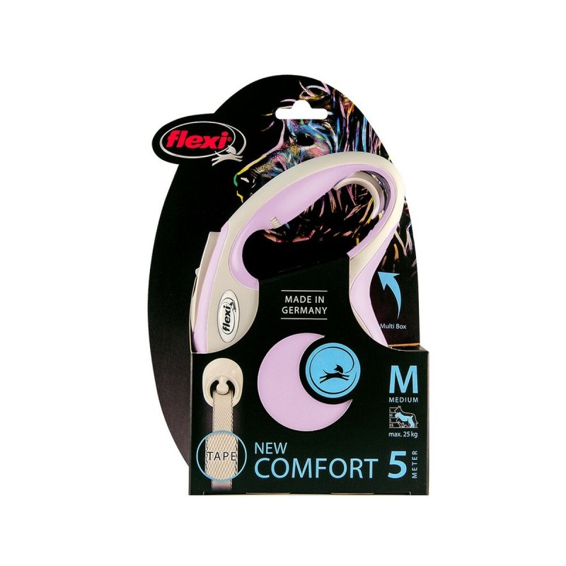 Hundeleine Flexi New Comfort Rosa XS (3 m)