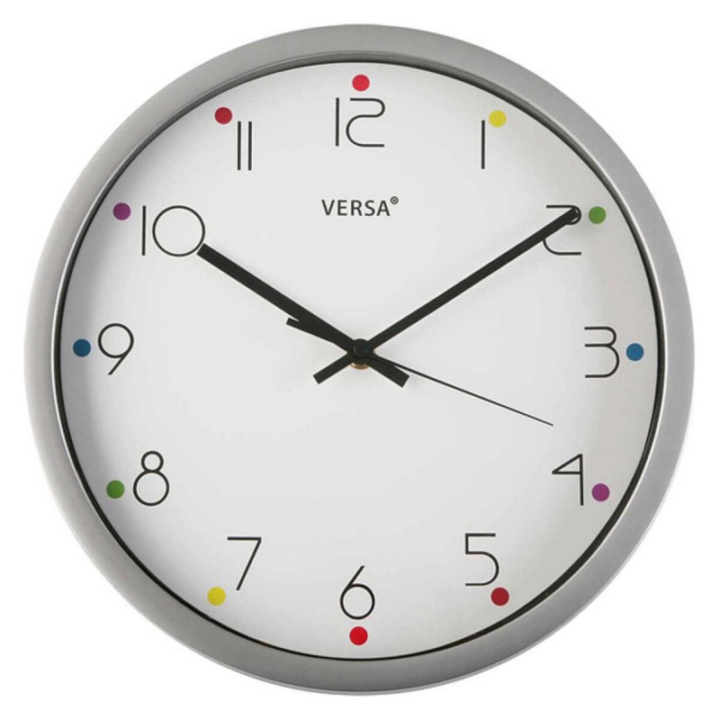 Wanduhr Versa Kunststoff (0,4 x 30,5 x 30,5 cm)