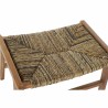 Hocker DKD Home Decor 65 x 47 x 40 cm natürlich Teakholz Kunststoff Hellbraun