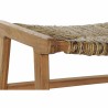 Hocker DKD Home Decor 65 x 47 x 40 cm natürlich Teakholz Kunststoff Hellbraun