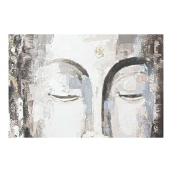 Bild DKD Home Decor CU-179192 100 x 3,8 x 100 cm Buddha Orientalisch (2 Stück)