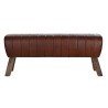 Hocker DKD Home Decor 126 x 36 x 53 cm Holz Braun