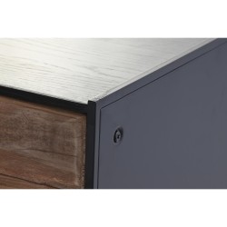 TV-Möbel DKD Home Decor 144,5 x 40 x 51 cm Schwarz Orange Recyceltes Holz Kiefer