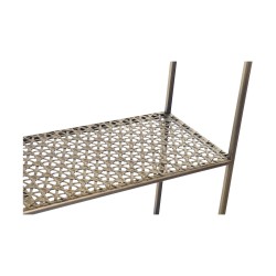 Wandspiegel DKD Home Decor Kristall Gold Metall Moderne (80 x 13 x 35 cm)