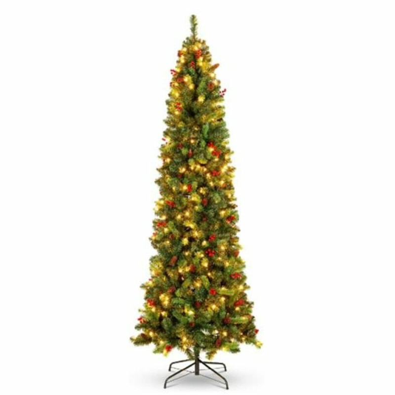 Weihnachtsbaum DKD Home Decor grün Metall Polyäthylen Kunststoff 1 x 1 x 150 cm 70 x 70 x 150 cm