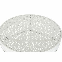 Beistelltisch DKD Home Decor Metall Weiß (60 x 60 x 70 cm)