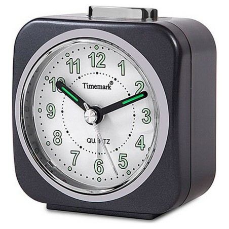 Analoger Wecker Timemark Grau Leise mit ton Nachtbetrieb