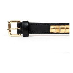 Hundehalsband Gloria Duna Schwarz Gold 60 cm (60 x 2.5 cm)