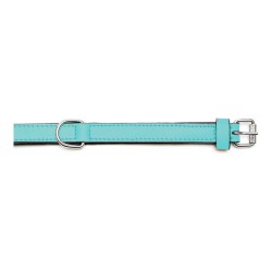 Hundehalsband Gloria Polsterung Turquoise 30 cm (30 x 1,5 cm)