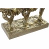 Deko-Figur DKD Home Decor FZ-95092 Gold Harz Kolonial Affe (32,5 x 12,5 x 29 cm)