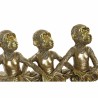 Deko-Figur DKD Home Decor FZ-95092 Gold Harz Kolonial Affe (32,5 x 12,5 x 29 cm)