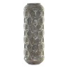 Vase DKD Home Decor Antiker Finish Grau Gold Metall Orientalisch 19 x 19 x 47 cm