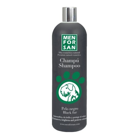 Shampoo für Haustiere Menforsan 1 L Hund Dunkles Haar