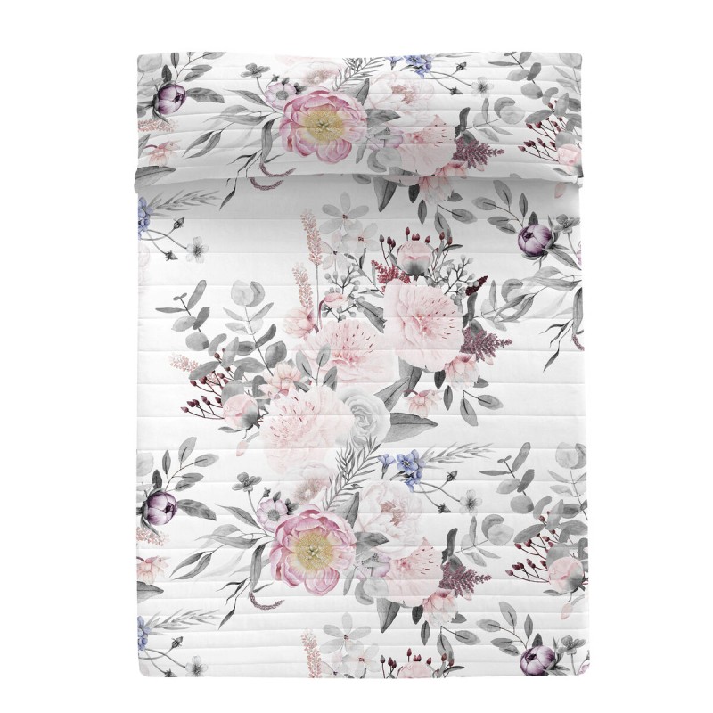 Steppdecke HappyFriday HF Delicate bouquet Bunt 180 x 260 cm