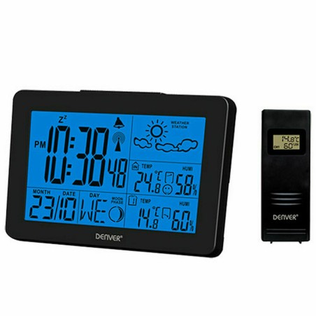 Multifunktions-Wetterstation Denver Electronics WS-530BLACK Schwarz