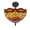 Deckenlampe Viro Belle Amber Bernstein Eisen 60 W 30 x 40 x 30 cm