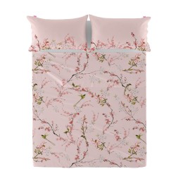 Oberlaken HappyFriday Chinoiserie rose Bunt 240 x 270 cm (asiatico/oriental)