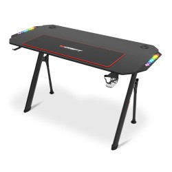 Schreibtisch Gaming DRIFT DRDZ175RGB Schwarz 120 x 60 cm