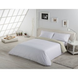 Bettdeckenbezug Alexandra House Living Weiß 240 x 220 cm