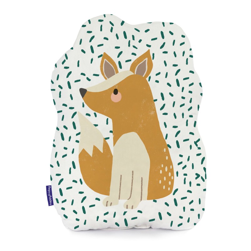 Kissen HappyFriday Moshi Moshi Bunt Fuchs 40 x 30 cm