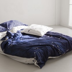 Bettdeckenbezug HappyFriday Blanc Cosmos Bunt 140 x 200 cm