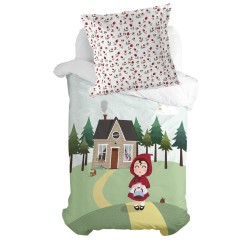 Kissenbezug HappyFriday Mr Fox Red Riding Hood Bunt 80 x 80 cm