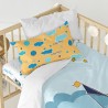 Bettbezug-Set HappyFriday Le Petit Prince Navigateur Bunt Babybettchen 2 Stücke