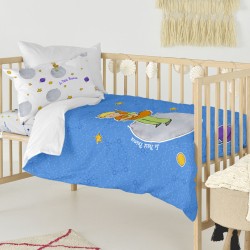 Bettbezug-Set HappyFriday Le Petit Prince Accolade Bunt Babybettchen 2 Stücke