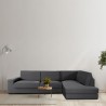 Sofabezug Eysa JAZ Dunkelgrau 110 x 120 x 500 cm