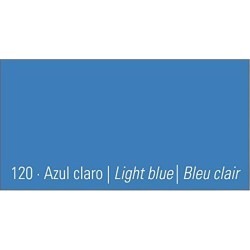 Spannbetttuch Alexandra House Living Blau Klar 105 x 190/200 cm