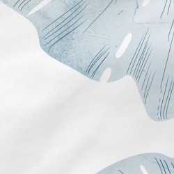 Kissenbezug HappyFriday Blanc Ginkgo Bunt 80 x 80 cm