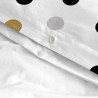 Bettdeckenbezug HappyFriday Blanc Golden Dots Bunt 200 x 200 cm