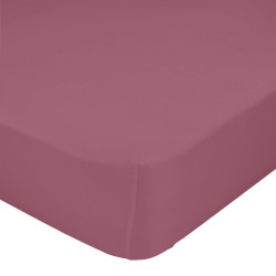 Spannbetttuch HappyFriday BASIC Magenta 140 x 200 x 32 cm