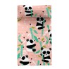 Steppdecke HappyFriday Moshi Moshi Rosa 180 x 260 cm Pandaknochen