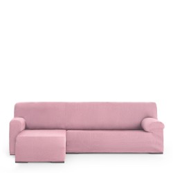 Bezug für Chaiselongue mit langem Arm links Eysa ULISES Rosa Hellrosa 110 x 110 x 310 cm