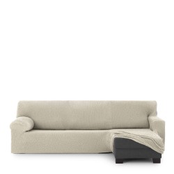 Abdeckung für Chaiselongue mit kurzem Arm rechts Eysa THOR Weiß 110 x 110 x 310 cm