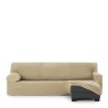 Abdeckung für Chaiselongue mit kurzem Arm rechts Eysa THOR Beige 110 x 110 x 310 cm