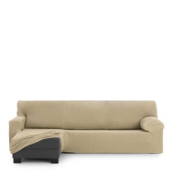 Bezug für Chaiselongue mit kurzem Arm links Eysa THOR Beige 110 x 110 x 310 cm