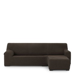 Abdeckung für Chaiselongue mit kurzem Arm rechts Eysa THOR Braun 110 x 110 x 310 cm