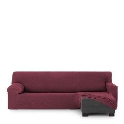 Abdeckung für Chaiselongue mit kurzem Arm rechts Eysa THOR Burgunderrot 110 x 110 x 310 cm