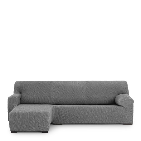 Bezug für Chaiselongue mit kurzem Arm links Eysa THOR Dunkelgrau 110 x 110 x 310 cm