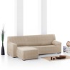 Bezug für Chaiselongue mit kurzem Arm links Eysa ROC Beige 120 x 120 x 360 cm