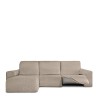 Bezug für Chaiselongue mit kurzem Arm links Eysa ROC Hellbraun 120 x 120 x 360 cm