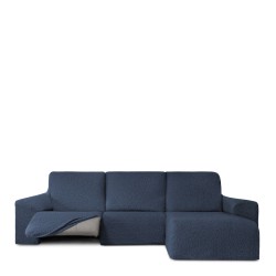 Abdeckung für Chaiselongue mit kurzem Arm rechts Eysa ROC Blau 120 x 120 x 360 cm