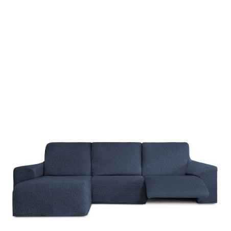 Bezug für Chaiselongue mit kurzem Arm links Eysa ROC Blau 120 x 120 x 360 cm