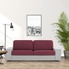 Kissenbezug Eysa THOR Burgunderrot 100 x 15 x 120 cm Sofa