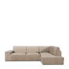 Bezug für Chaiselongue mit langem Arm rechts Eysa ROC Beige 110 x 120 x 500 cm