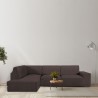 Bezug für Chaiselongue mit langem Arm links Eysa ROC Braun 110 x 120 x 500 cm