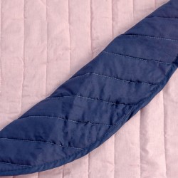 Wendbare Tagesdecke HappyFriday Basic Dash Rosa Marineblau 180 x 260 cm